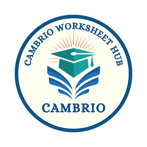 Cambrioworksheethub
