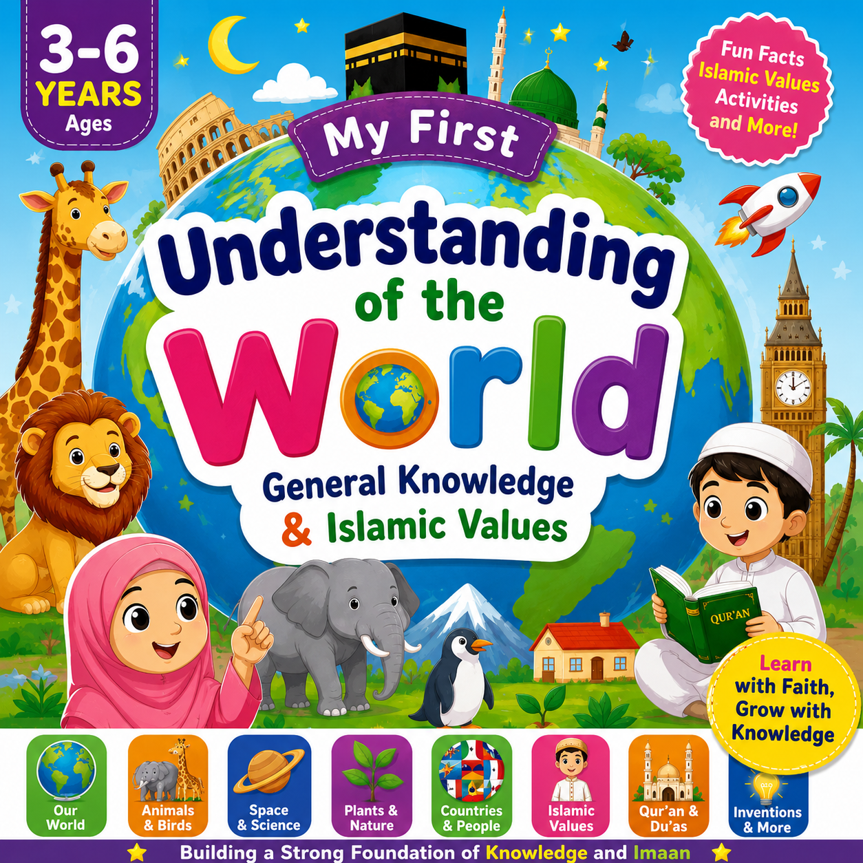 General Knowledge Book for Kids – Fun Learning & IQ Building Activities