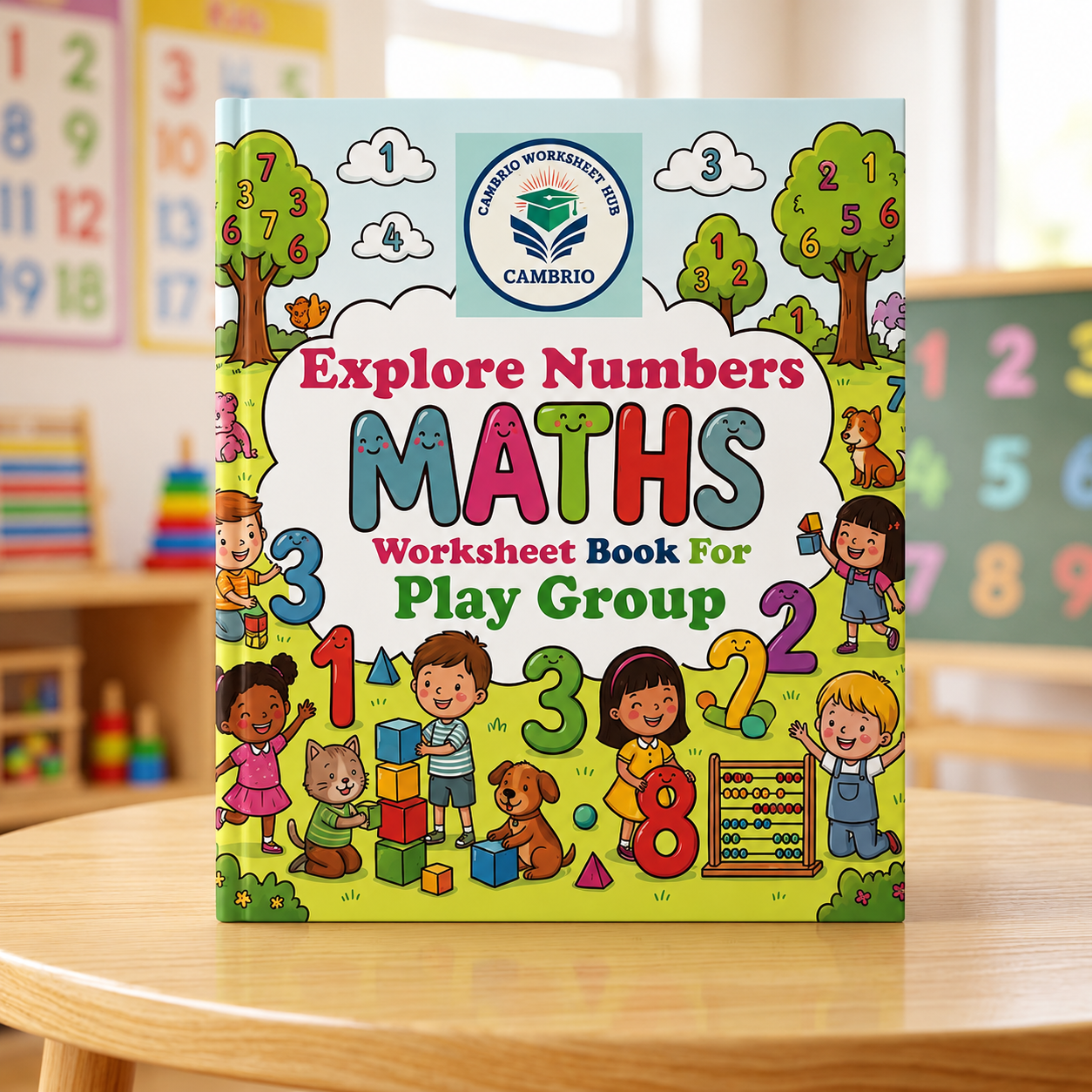 Preschool or Play group 123 counting worksheets 1–30