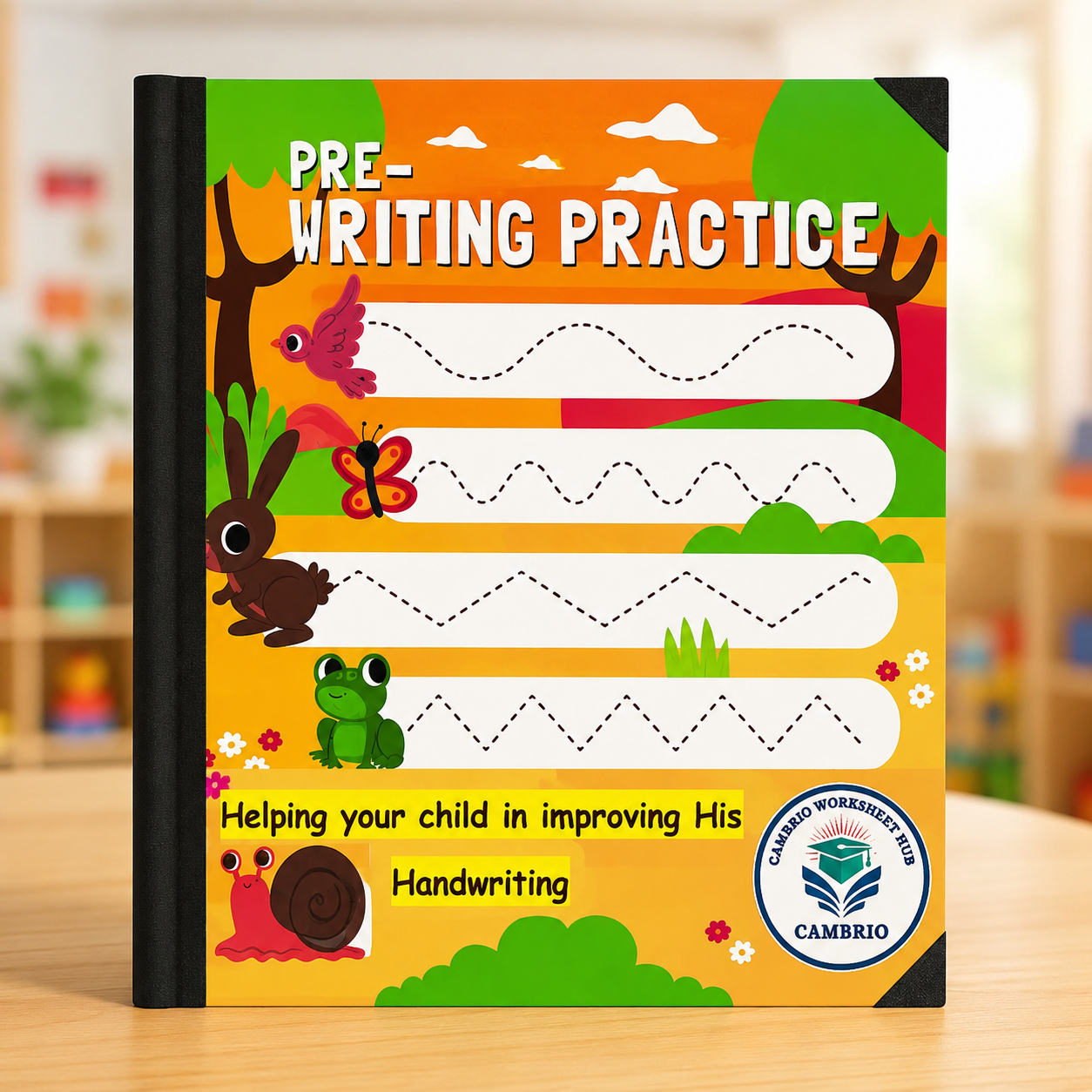 Pre -writing & Kids Tracing  Worksheets (Ages 2.5–3)