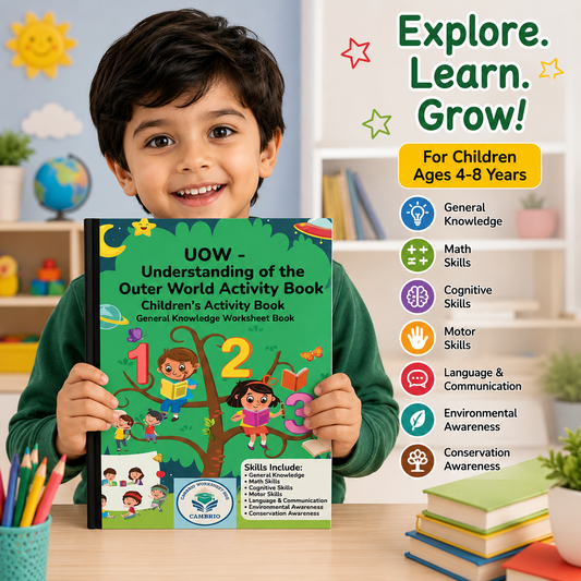 General knowledge book for kids fun learning and IQ building activities