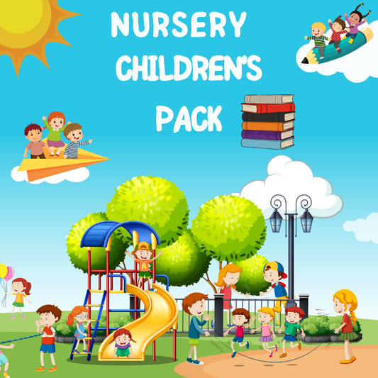 Nursery Early Skills 3-in-1 Kit –  English, Urdu & Maths Learning Bundle