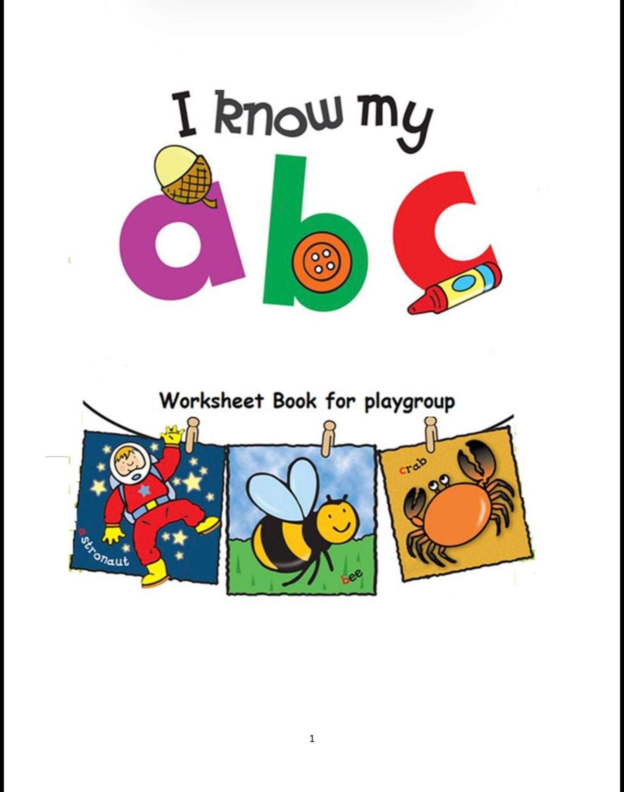Playgroup Lowercase ABC Worksheets – English Alphabet Early Writing Book (Ages 2.5–3.5)