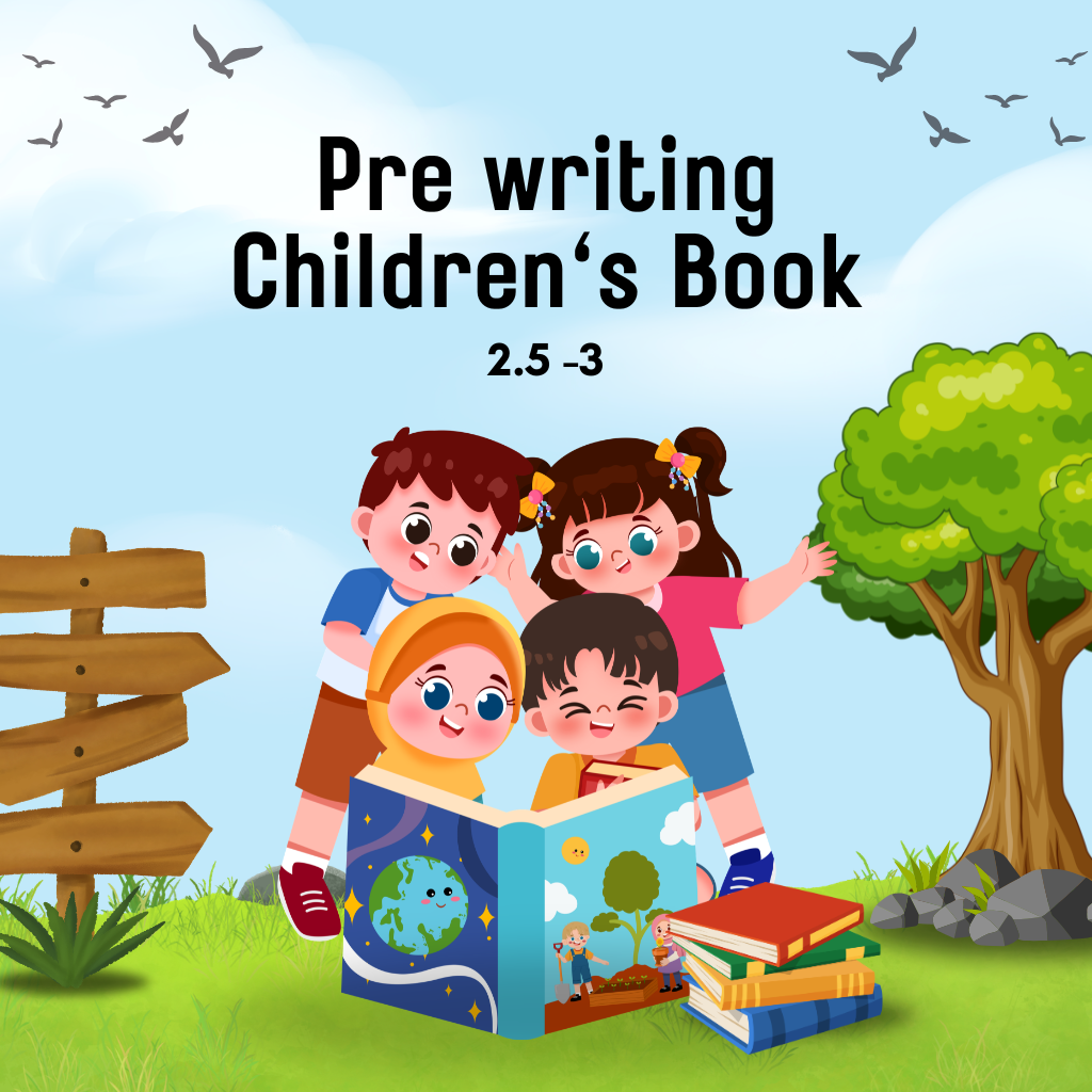 Pre -writing & Kids Tracing  Worksheets (Ages 2.5–3)
